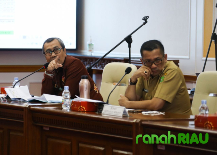 Kisruh DBH karena beda Data, Gubernur Syamsuar minta Rekonsiliasi Penghitungan lifting Migas diaktif